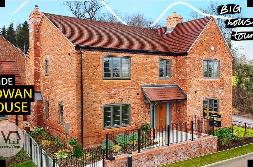  WOW! Touring this 😍 STYLISH and BIG 5Bed New Build Property | Inside Spitfire Homes Rowan House UK