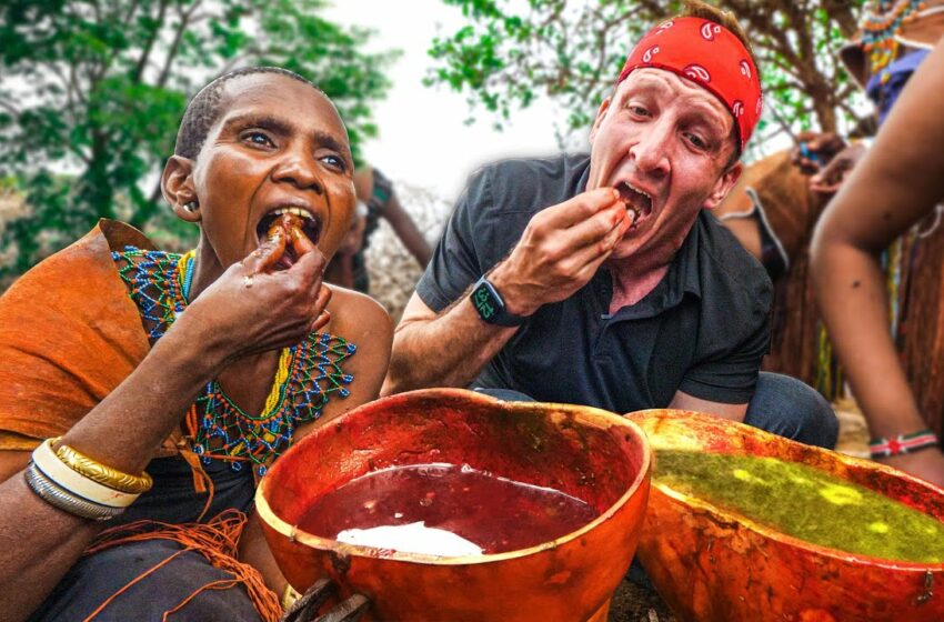  WORST Food I’ve Tried!! SHOCKING African Tribal Food of the Datoga!!