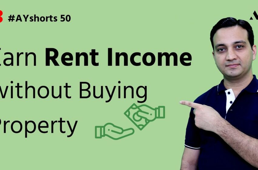  Earn Rent Income WITHOUT Buying Property? | #AYshorts 50