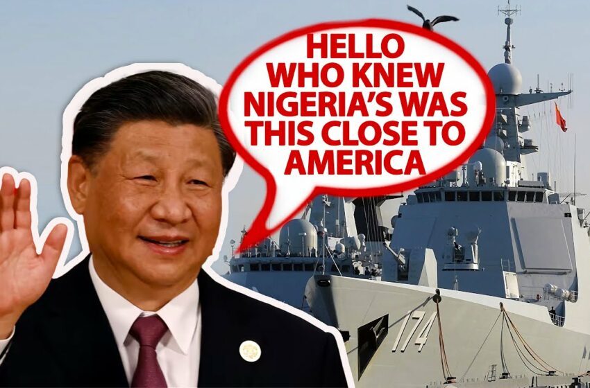  Chinese navy’s  visit to West Africa put China ever closer to American waters
