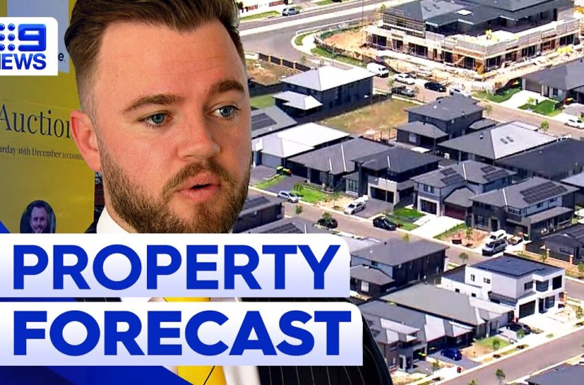  Sydney property market set for strong year | 9 News Australia