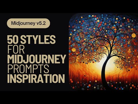 Midjourney 5.2 | 50 styles for prompt inspiration