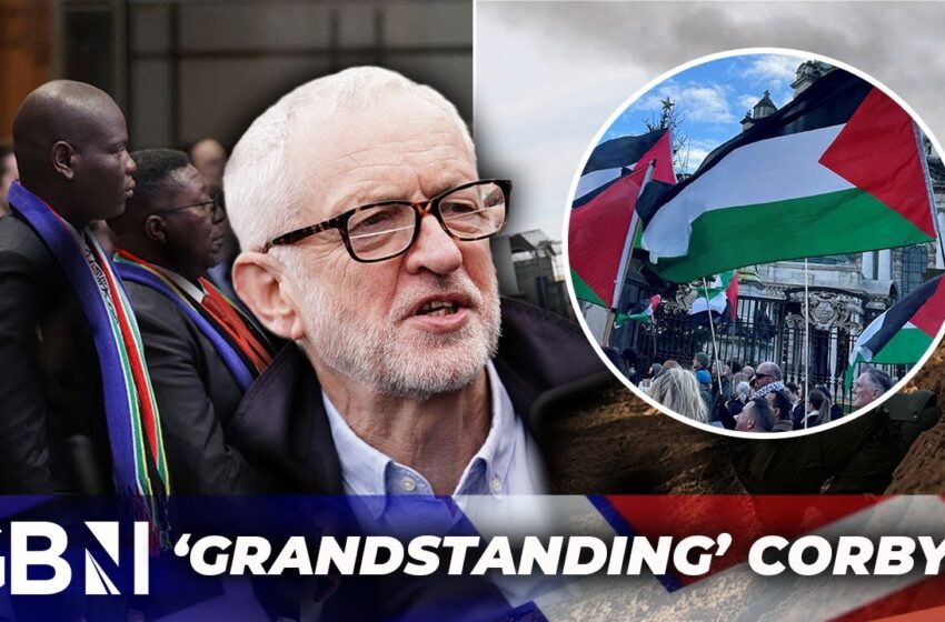  Jeremy Corbyn MEDDLING in Israel-Palestine conflict by supporting South Africa legal bid