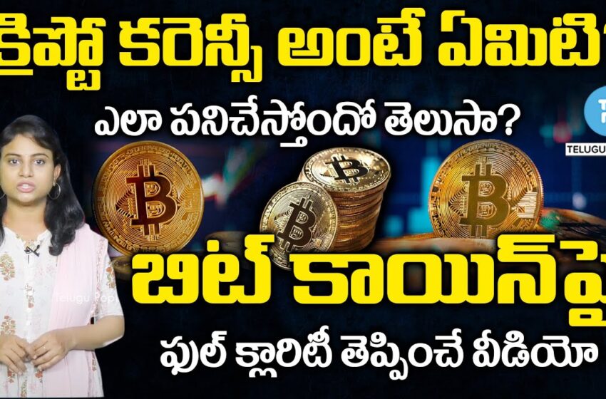 What Is Cryptocurrency? – How Does Bitcoin Work? Explained | Telugu Popular TV