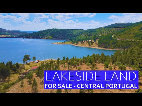  LAKESIDE LAND WITH SLATE RUIN FOR SALE – CENTRAL PORTUGAL CHEAP PROPERTY