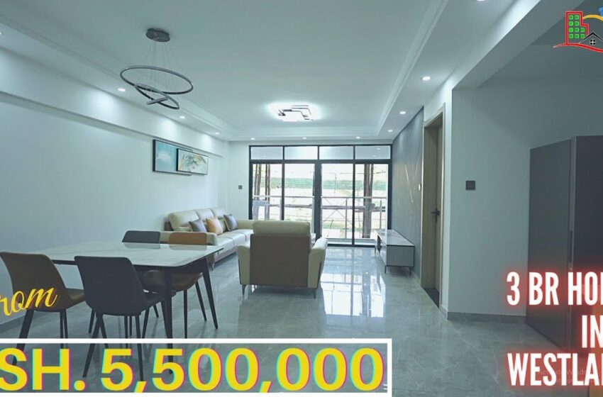  Inside one of the modern highrise homes in Westlands – Nairobi Kenya. PRICES From Ksh. 5.5 Million