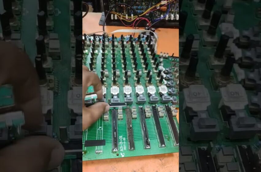  mixer machine #amplifier #2sa1943 #2sc5200 #technology #circuit #echo
