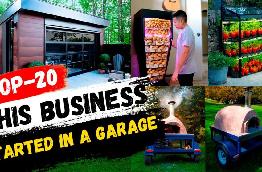  Business Ideas for Mini Production in a Garage! Manufacturing business ideas 2024