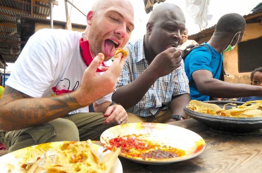  American Reacts to 99 GHANAIAN STREET FOOD DISHES in Ghana, West Africa!!