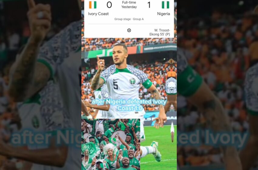  Nigeria Troost Ekong Penalty enough too keep Campaign alive #football #africa  #viral