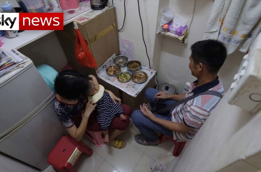  Hong Kong’s residents living in 'coffin' homes