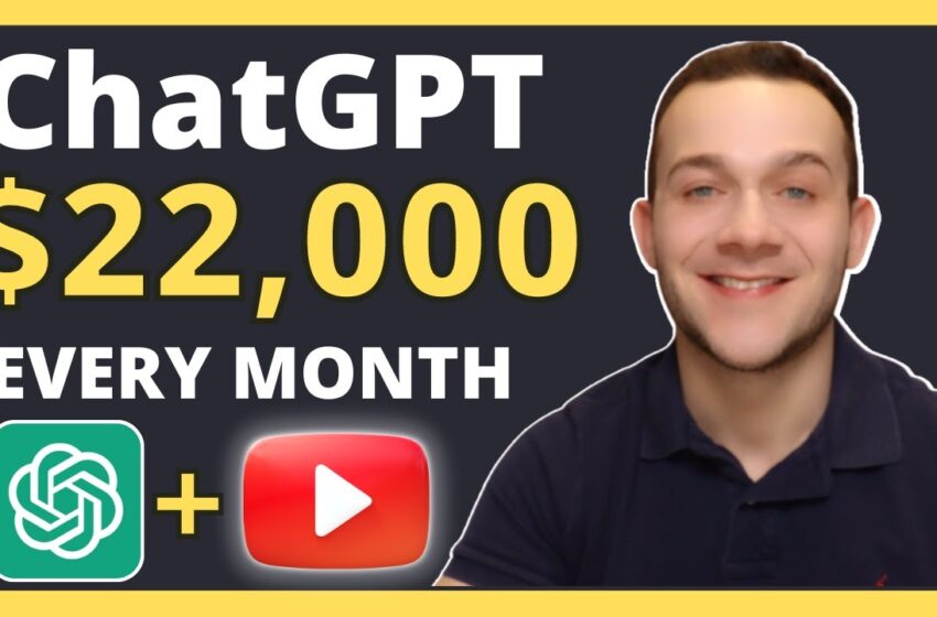  Earn Money with ChatGPT on YouTube Without Showing Your Face ($300+ PER VIDEO)