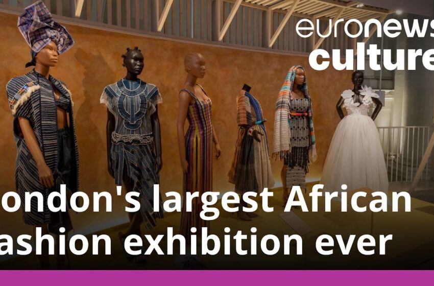  Largest ever exhibition of African fashion opens at London's V&A