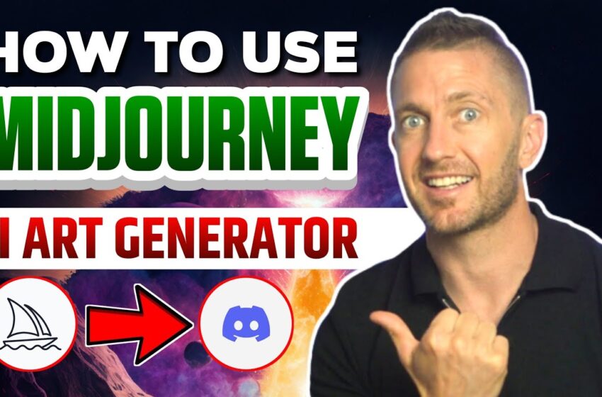  How to use Midjourney AI Art Generator FREE (Access in Discord Server Tutorial)