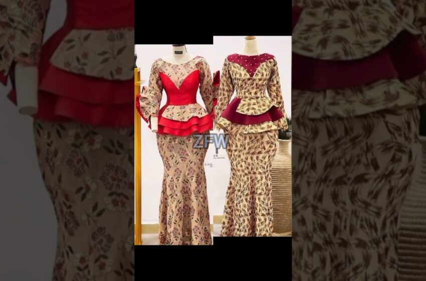  Most Beautiful Ankara African Print Fashion Style Ideas 2023 for Ladies//Adorable Ankara Dress 2023