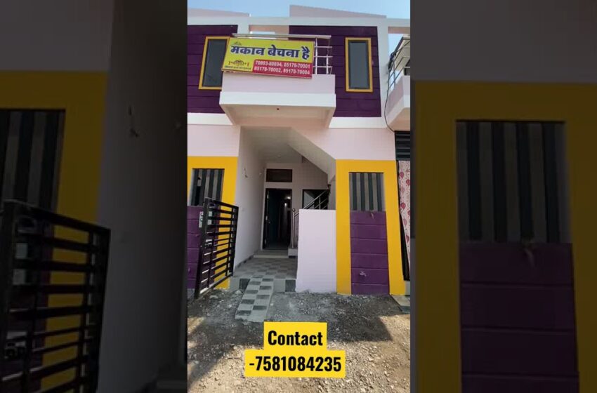  Row house 🏡 size – 10×50 prime location in Airport road gomatgiri indore 21 lakh price