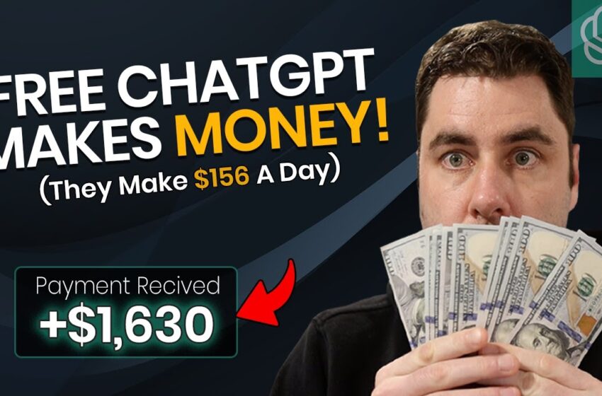  Easy Way To Make Money With ChatGPT For Beginners In 2024! ($156/Day)