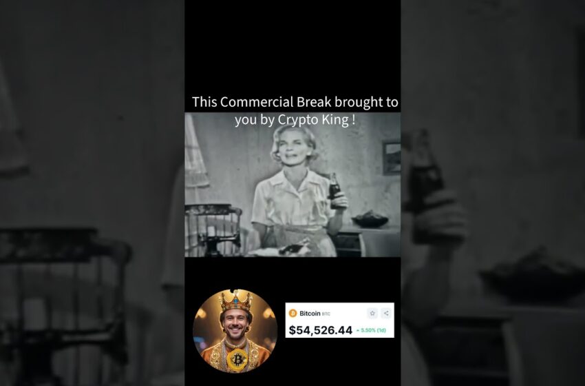  This Commercial Break brought to you by Crypto King !   #cryptocurrency #crypo