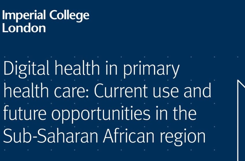  Digital Health in Sub-Saharan Africa | Report launch webinar