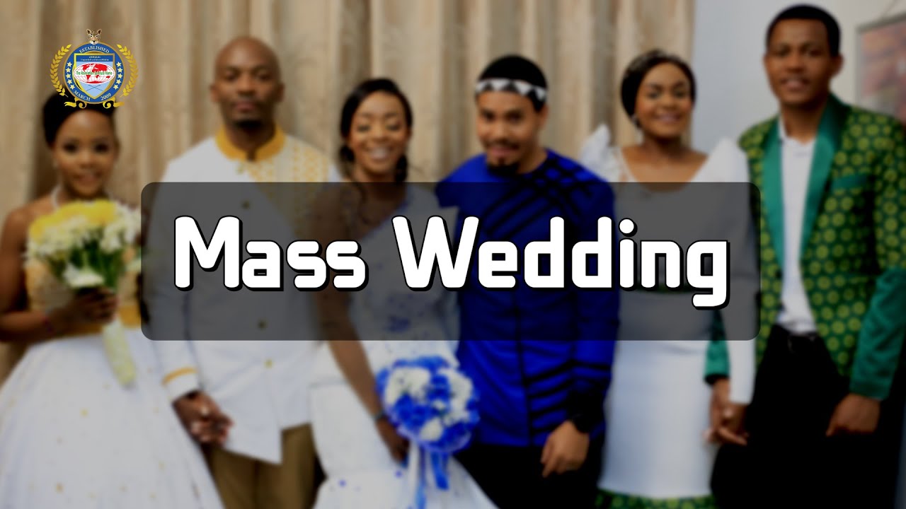 Isambulo Sama-Africa News: Mass Wedding – 3 Couples Wedded By Imboni, Dr. Uzwi-Lezwe Radebe
