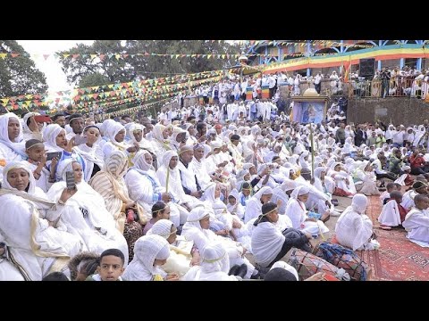 Ethiopian Orthodox Christians celebrate Palm Sunday
