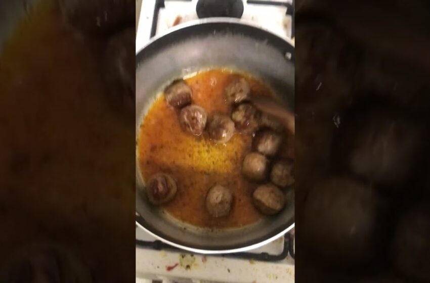  #food #africa Making Meatballs Stew my own way.
