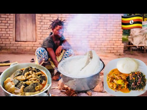 Mouthwatering Traditional Ugandan Food | African Lifestyle | african village life