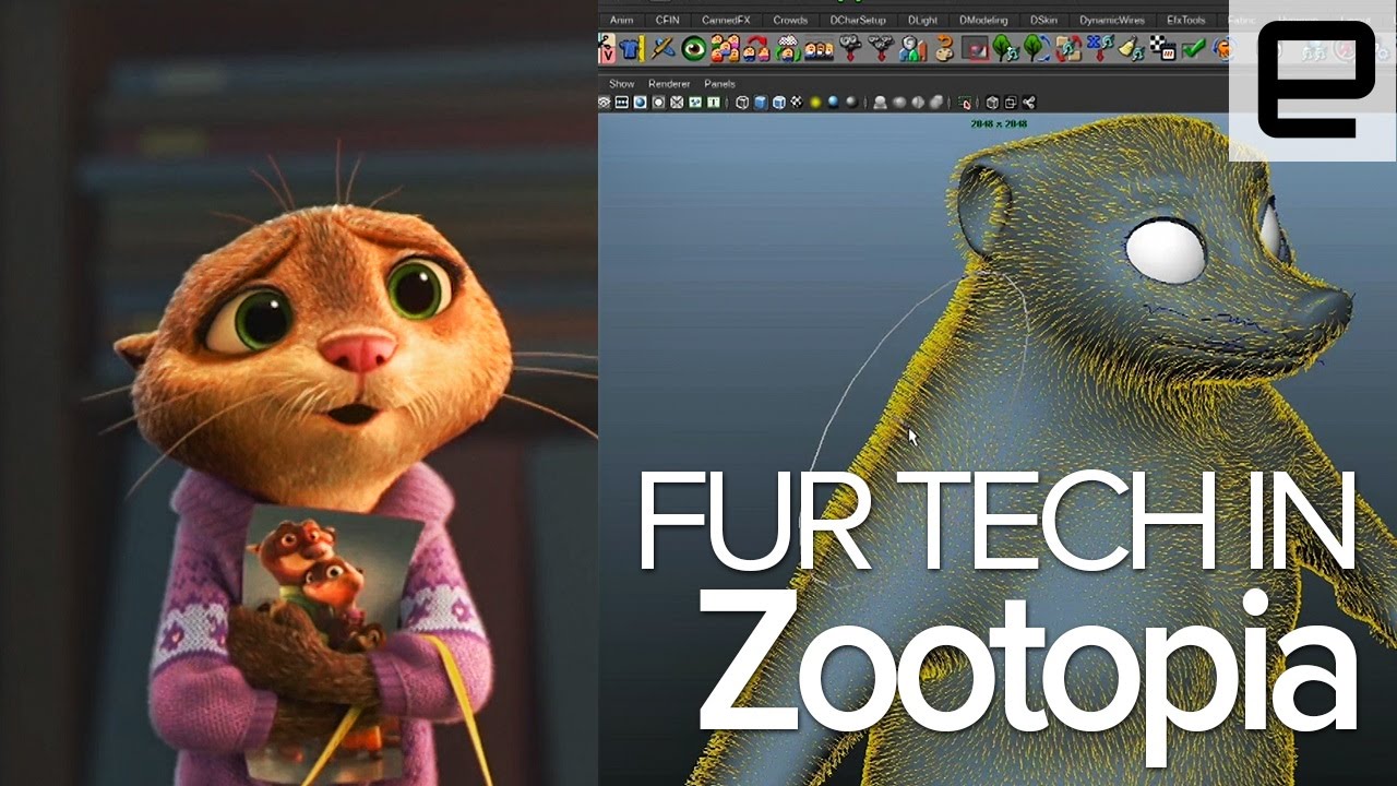 Zootopia's Fur Technology