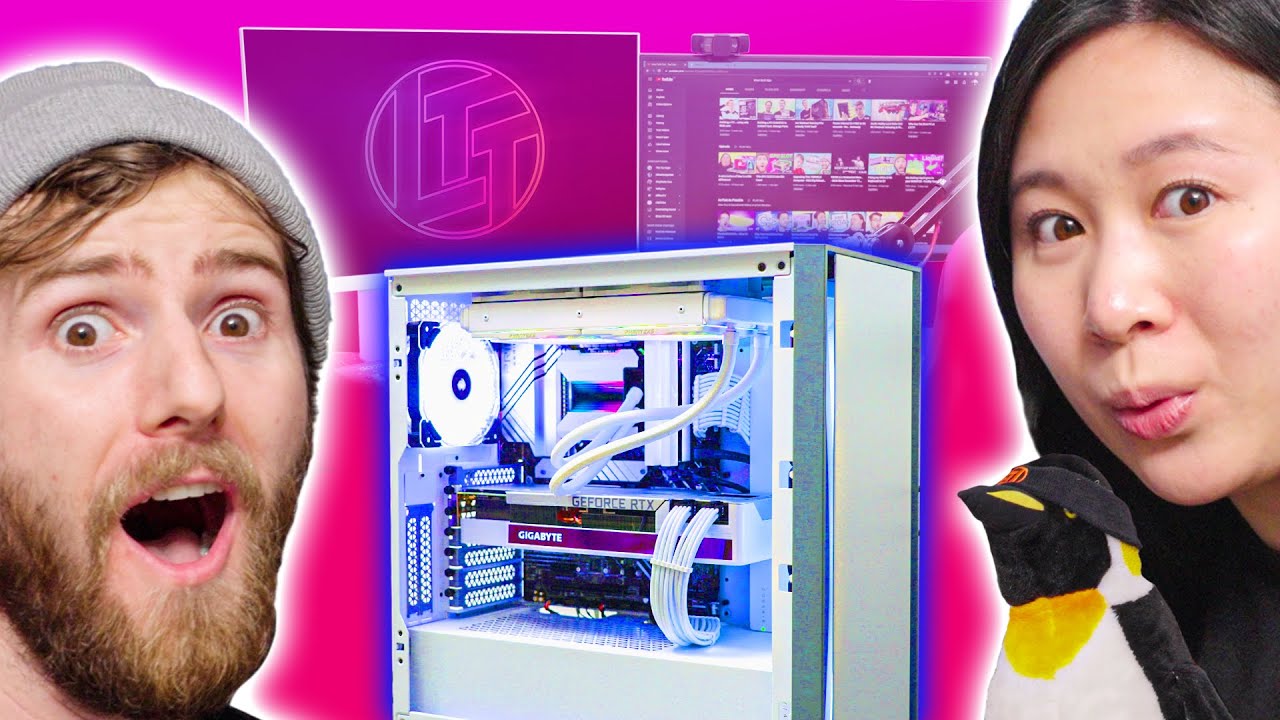 Linus goes into a real girl's bedroom – Intel Extreme Tech Upgrade