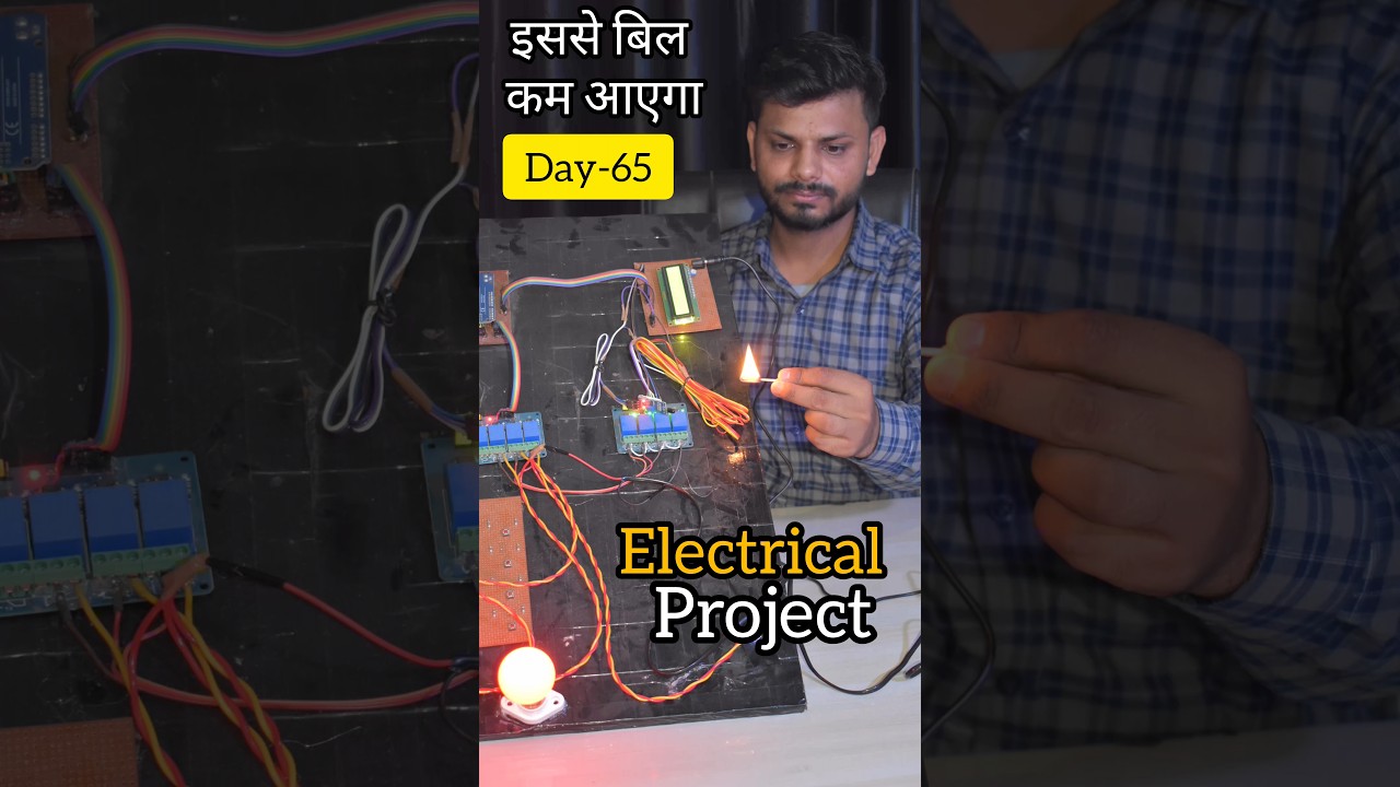 Electrical Engineering Project, Previous Project Day-65 #shorts #trending #science #technology