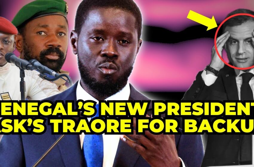  Senegal's New President Joins Forces With Ibrahim Traore Against The West…