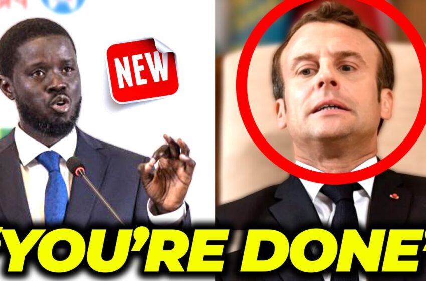  France Shocked By Viral Speech Of Senegal's New President!