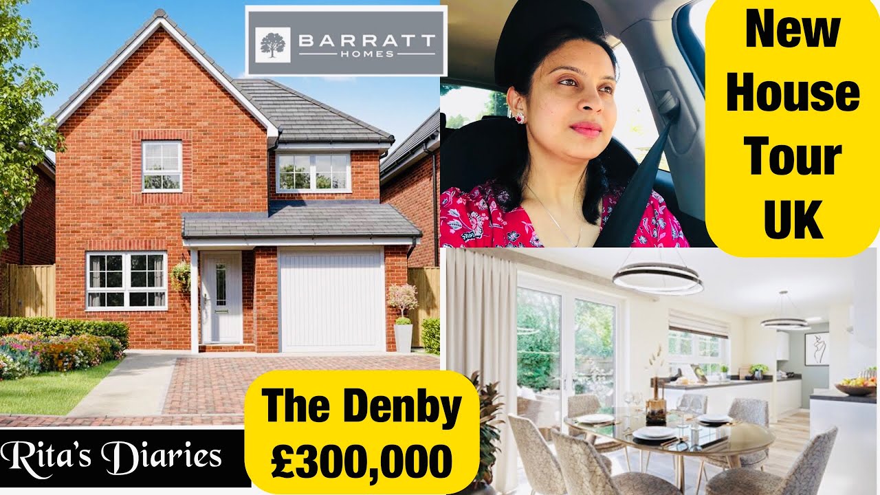 Tour A Budget-friendly Home In Dewsbury By Barratt Homes: "the Denby" || Uk New Build House